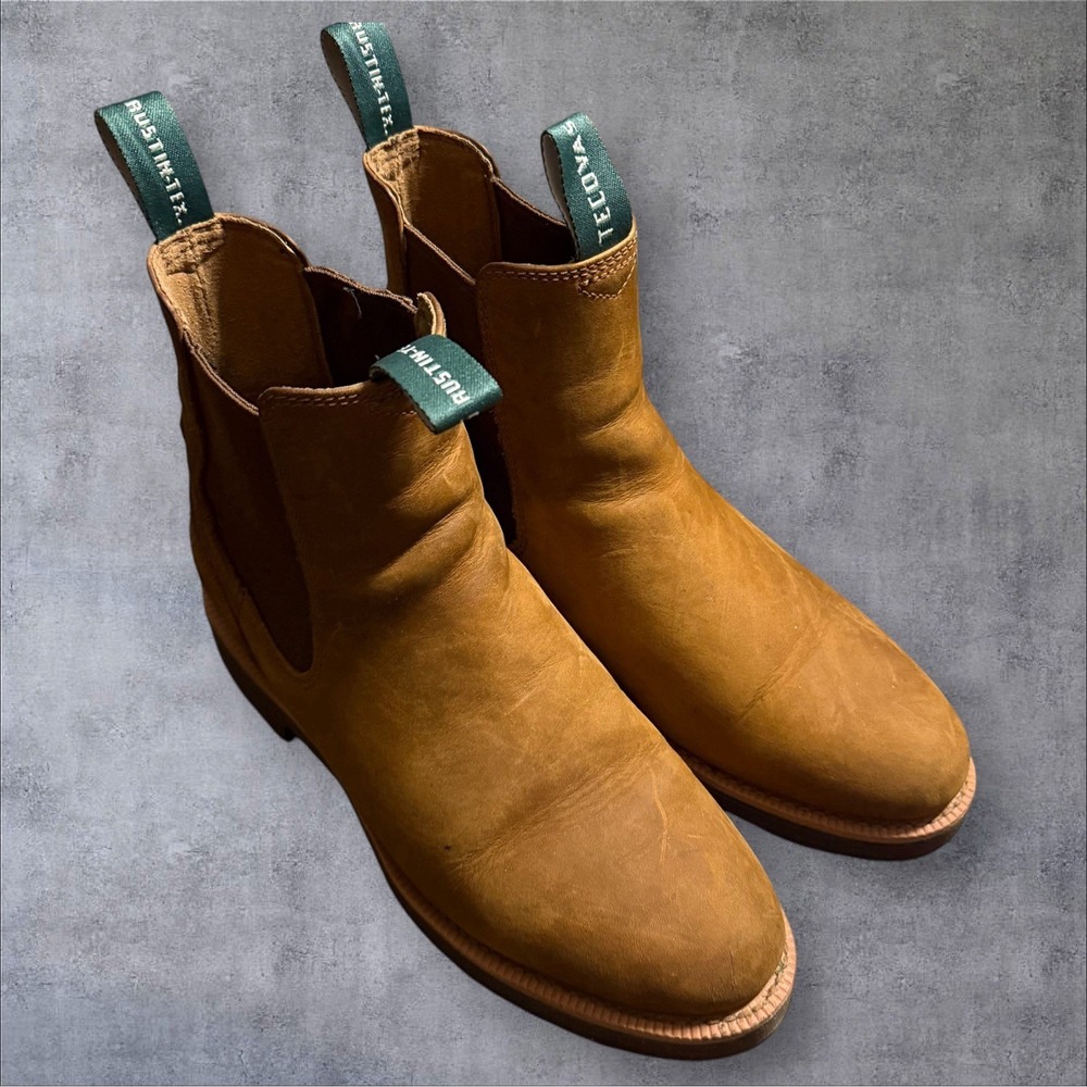 Tecovas Men's Rugged Chelsea Cowhide Boots, Style# M10080CSH, Size 7.5D